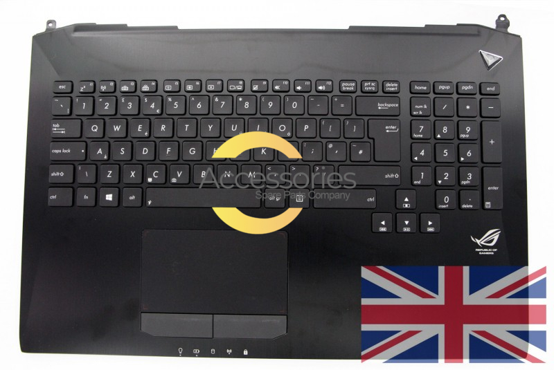 Asus Black Backlit UK Keyboard
