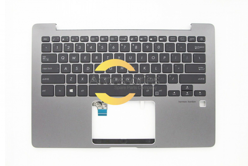 Teclado QWERTY gris ZenBook Asus