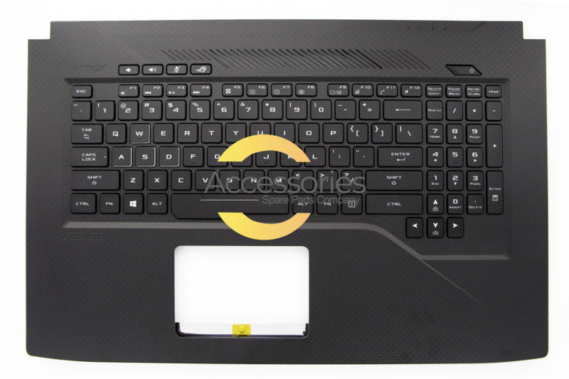 Asus US QWERTY black backlit Keyboard