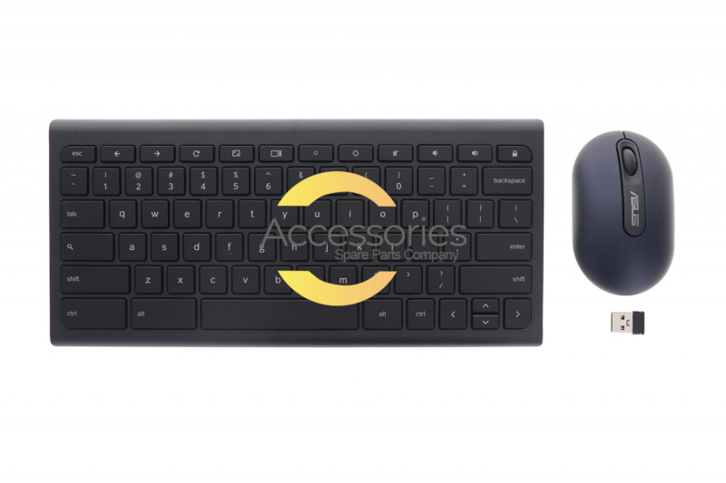 Asus Black Wireless Keyboard and Mouse