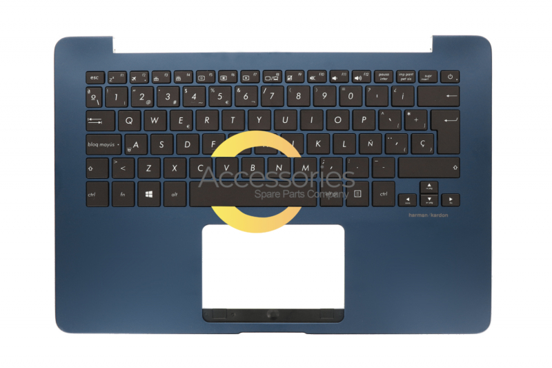 Asus Spanish Blue Backlit Keyboard