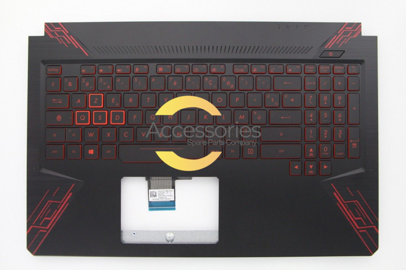 Asus Black and red backlight French Keyboard