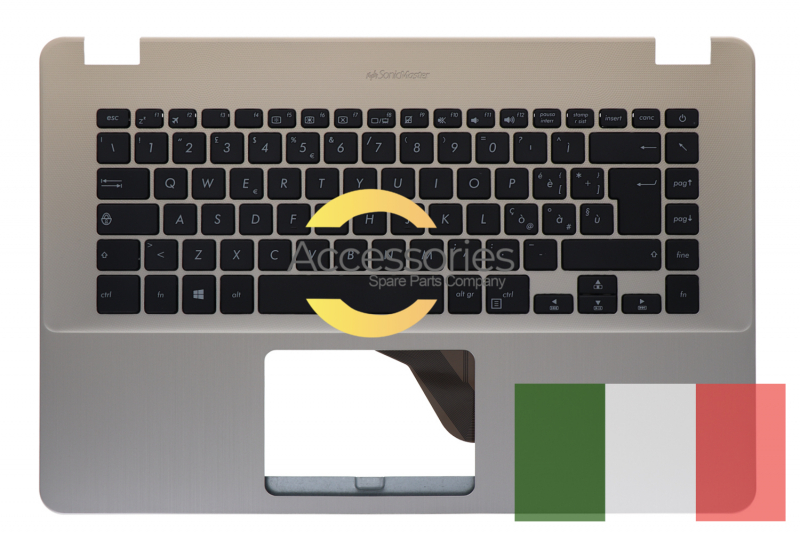 Asus VivoBook Golden Italian keyboard