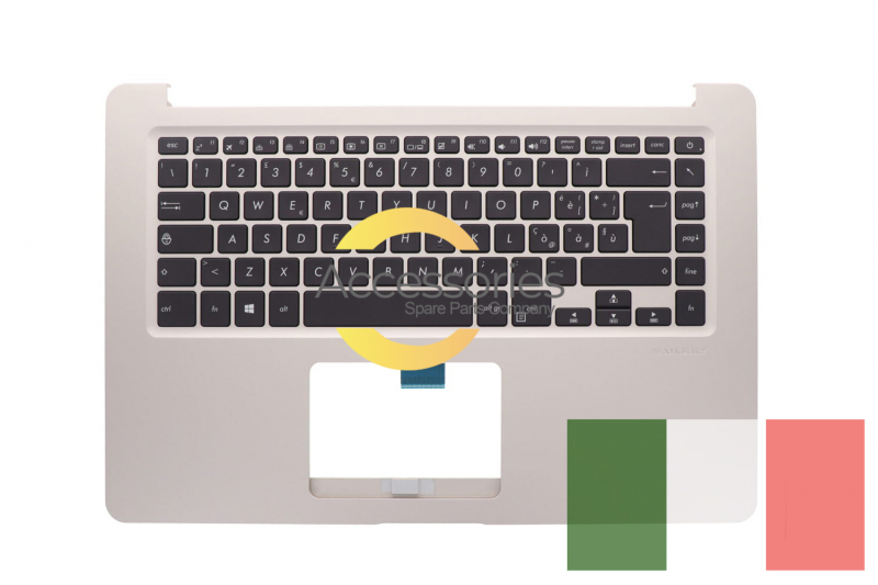 Asus VivoBook Italian backlit gold keyboard