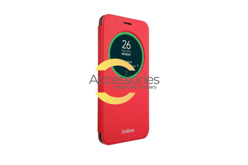 Asus ZenFone red flip cover
