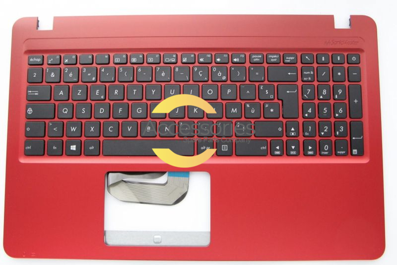 Asus Red French keyboard