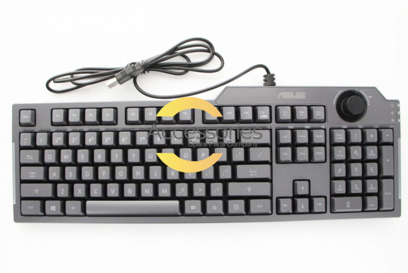 Wired US QWERTY gamer keyboard for desktop