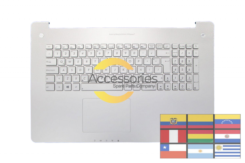 Asus Grey backlit Latin keyboard