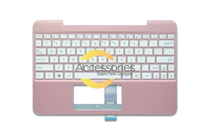 Asus Rose gold QWERTY US keyboard