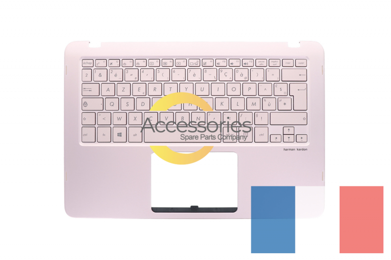 Asus Rose gold AZERTY keyboard