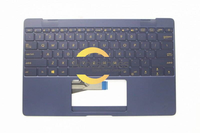 Clavier bleu QWERTY ZenBook Asus
