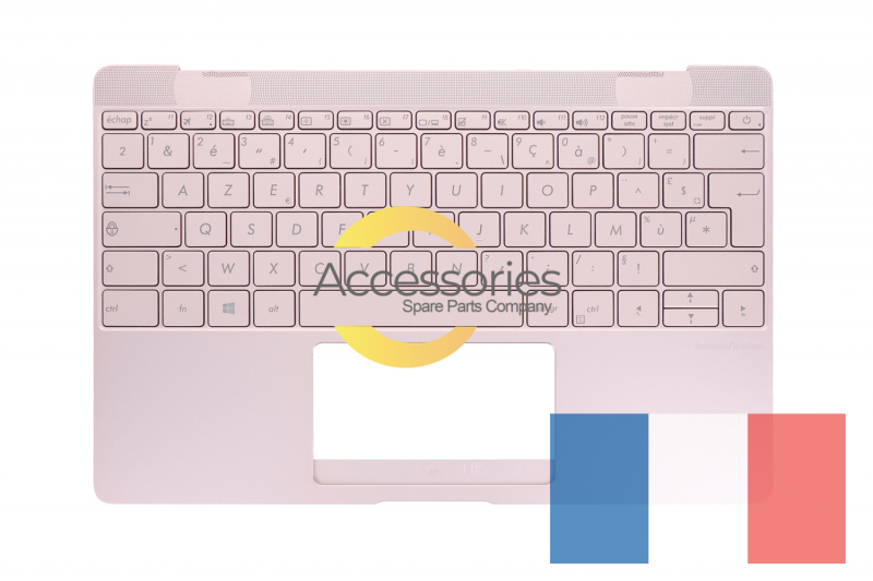 Asus Rose gold AZERTY keyboard