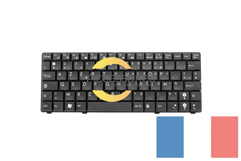 Asus Black Netbook EeePC AZERTY keyboard