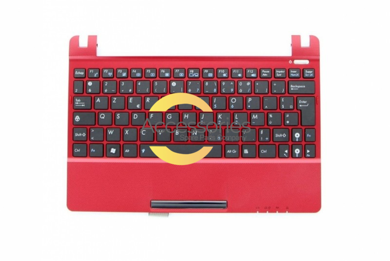 Asus Red Netbook  AZERTY keyboard