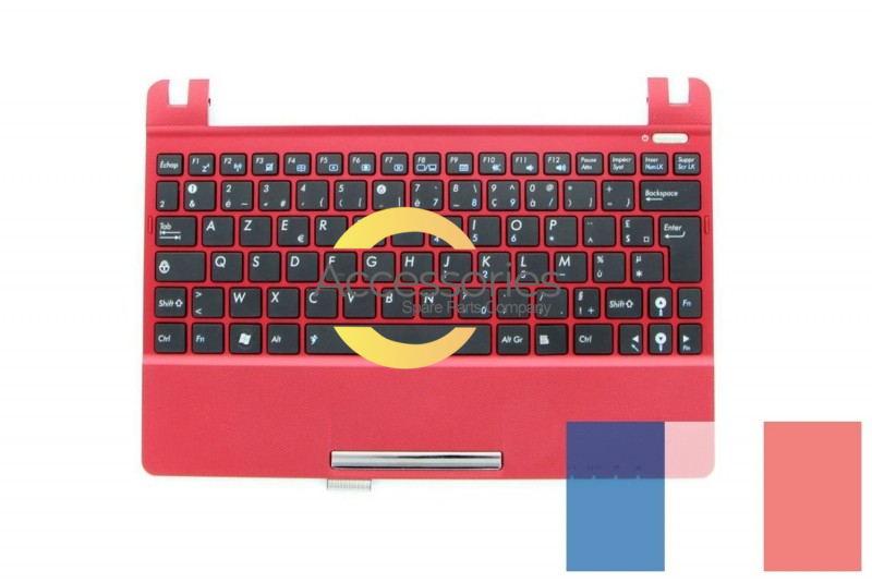 Asus Red Netbook EeePC keyboard