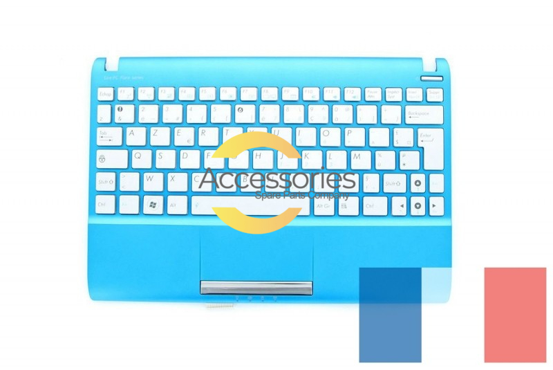Asus Turquoise Eee PC AZERTY keyboard