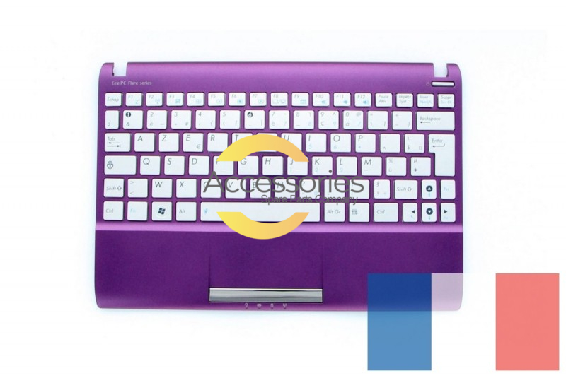 Asus Purple Eee PC AZERTY keyboard