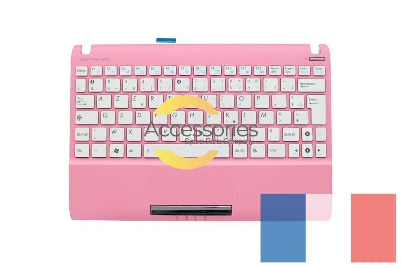 Asus Light pink Eee PC AZERTY keyboard