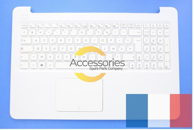 Clavier AZERTY blanc EeeBook de PC portable Asus