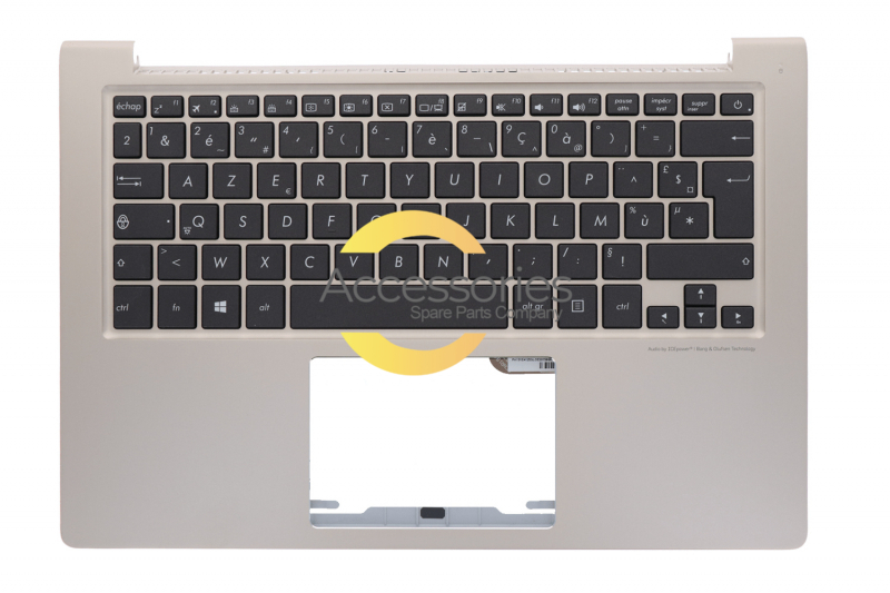 Backlight gold French Keyboard Asus