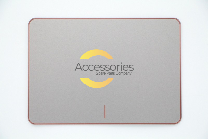 Plaque du touchpad grise et rouge de PC portable Asus
