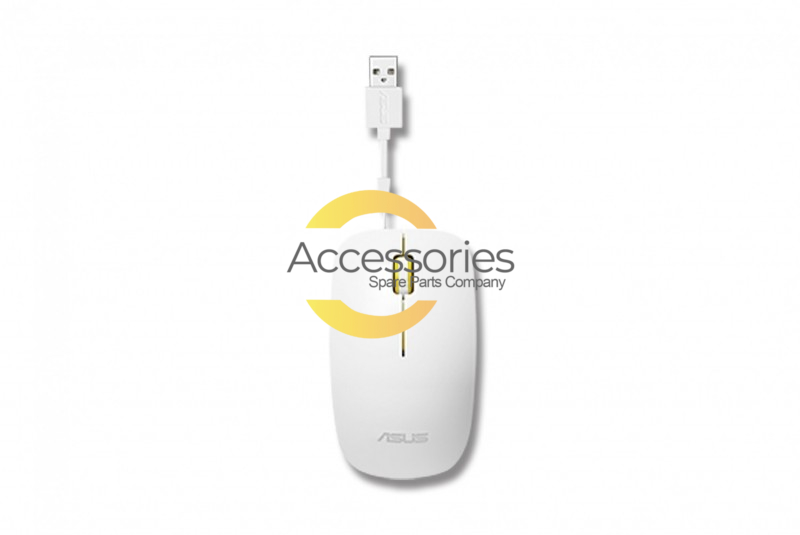 Asus UT300 white and yellow mouse