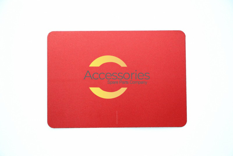 Plaque du touchpad rouge de PC portable Asus