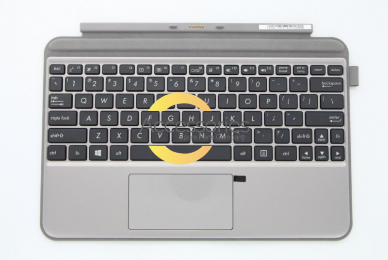 Asus US Qwerty grey Keyboard with protective stand