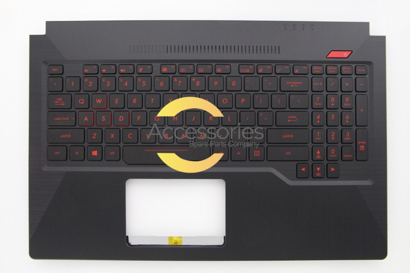 Asus Black Backlight QWERTY US keyboard