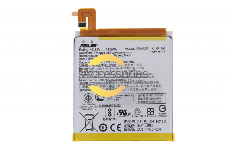 Asus Zenfone Battery Replacement C11P1606 