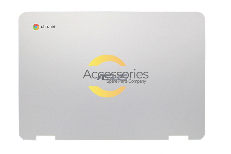 Asus 12-inch silver LCD cover