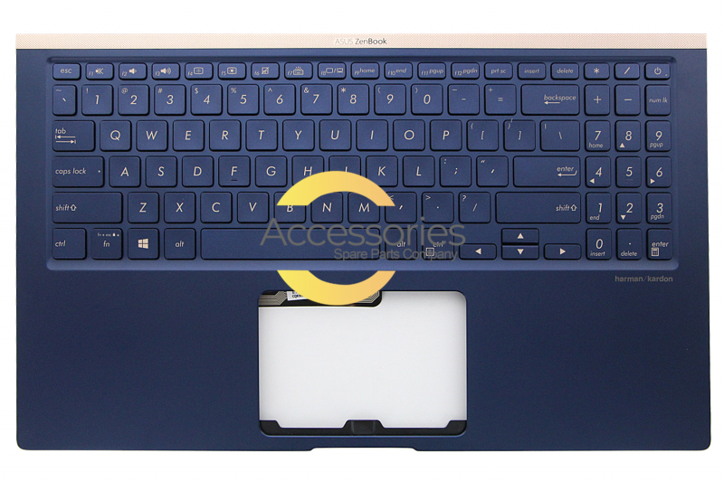 Asus Blue american backlit QWERTY keyboard