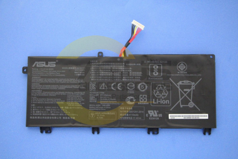 B41n1711 аккумулятор asus
