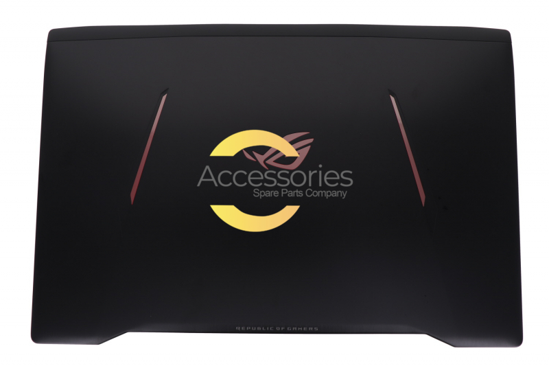 Asus 17-inch black LCD cover