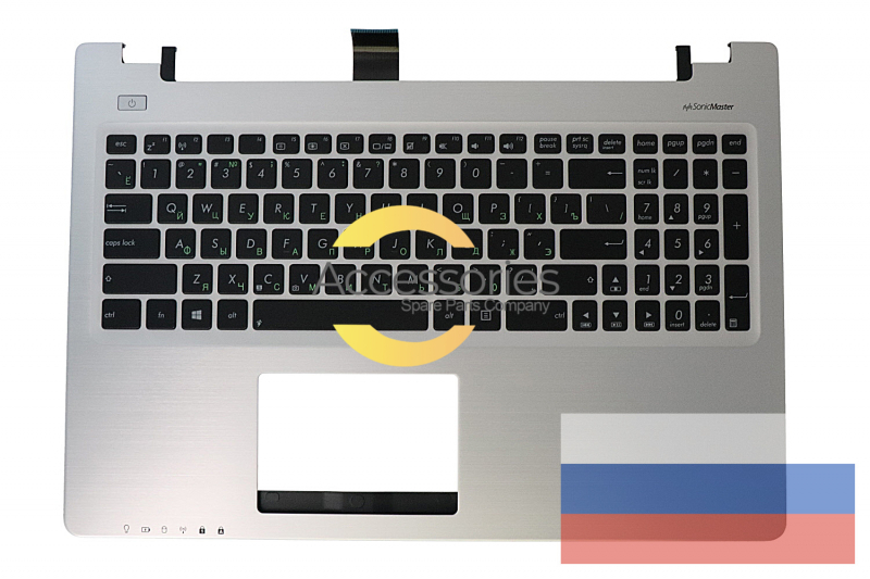 Asus Grey Russian keyboard
