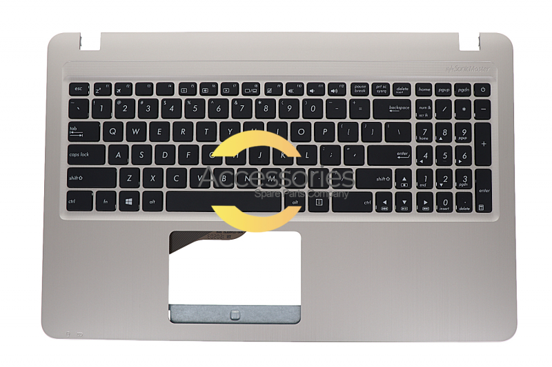 Asus Gold American QWERTY Keyboard