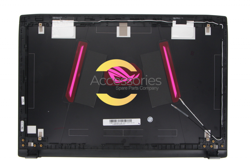 Asus Black and Pink LCD Cover 15