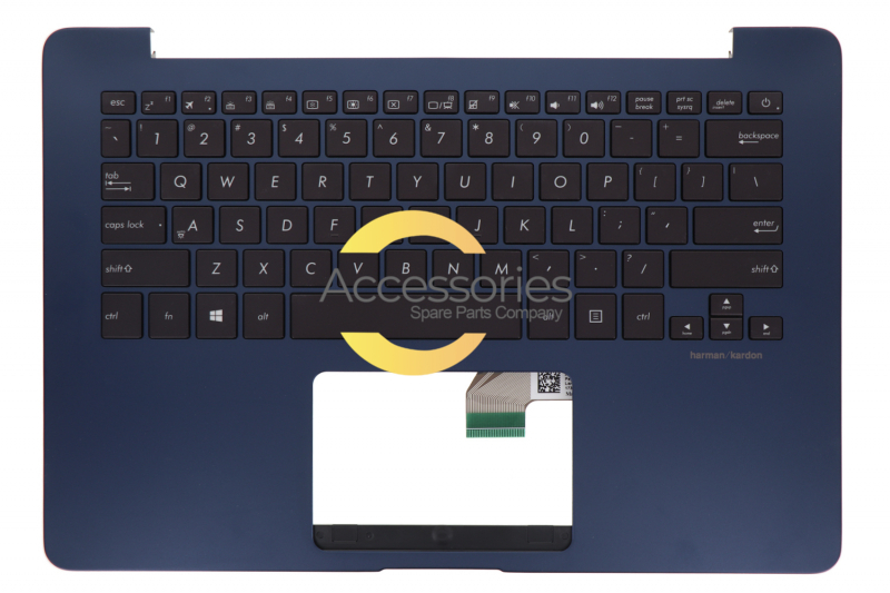 Asus ZenBook Blue backlit Keyboard