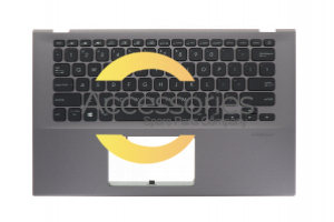 Asus Gray US QWERTY backlit keyboard