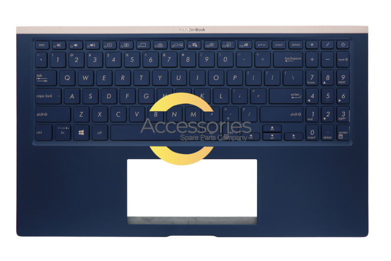Asus American QWERTY Blue Backlit Keyboard