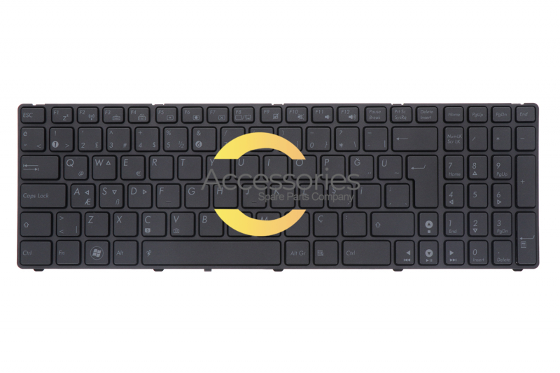 Asus Grey Backlit Turkish keyboard