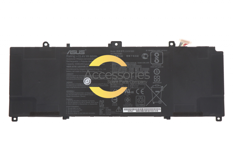 Batterie de rechange Asus C41N1903 pour PC portable