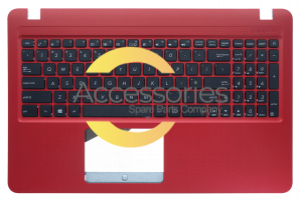 Asus Red US QWERTY keyboard