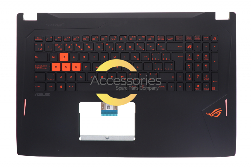Asus black backlit Canadian keyboard