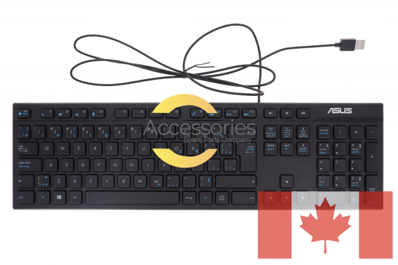 Asus Canadian QWERTY Wired Keyboard