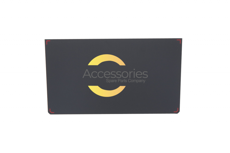 Black and red touchpad plate ROG