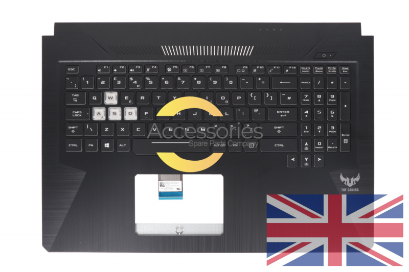 Asus Black Backlight English Black Keyboard