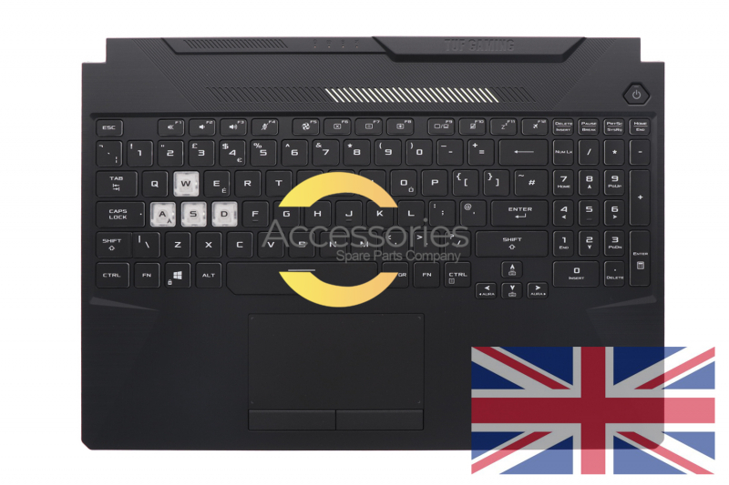 Asus Black QWERTY keyboard UK