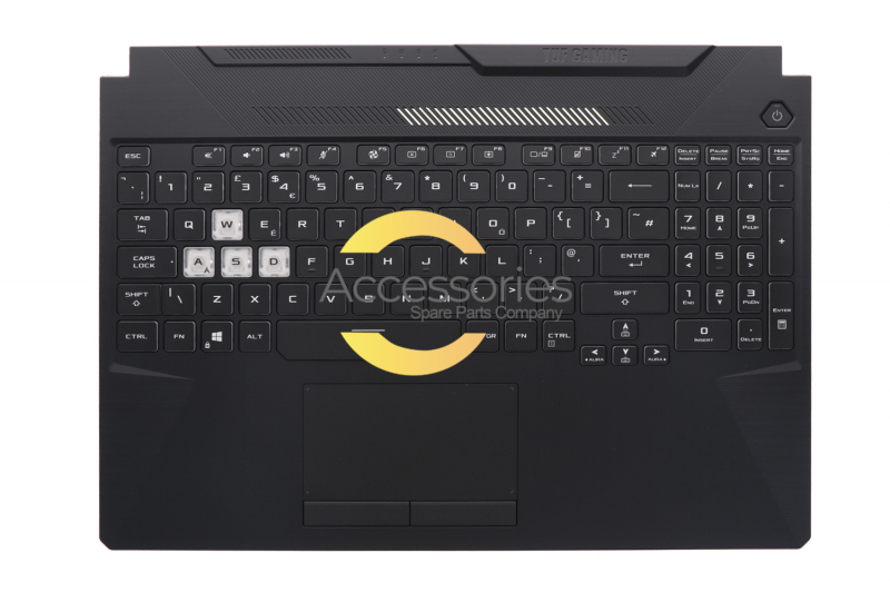Asus Black backlit keyboard UK