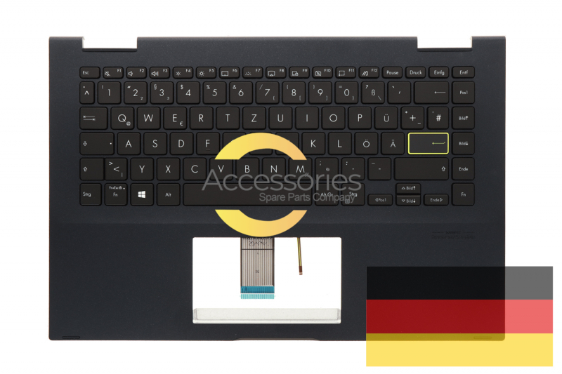 Asus VivoBook German Backlit Black Keyboard